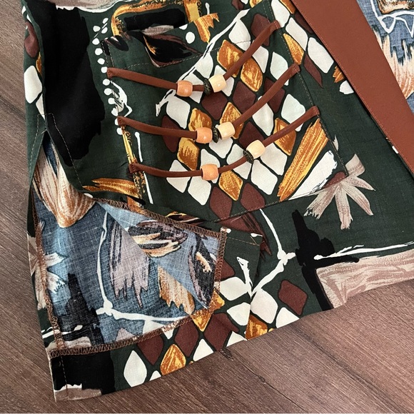 Vintage 80's Boho Funky Blazer Cardigan Jacket - Picture 12 of 15